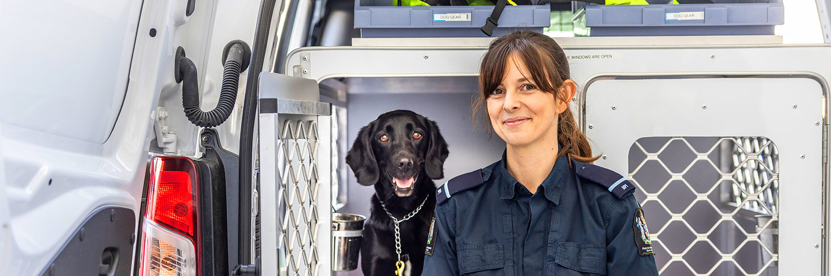 Q&A: Amy Mua, MPI Detector Dog Handler